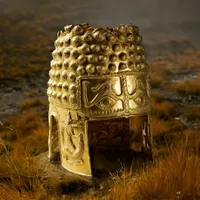 VIDEO A plătit 30.000 de lei pe coiful din tezaurul dacic furat în Olanda - Foto: Drents Museum (cu rol ilustrativ)