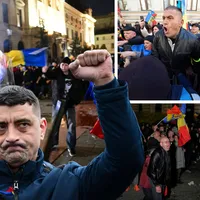 George Simion îți cheamă susținătorii la revolte de stradă: „Vă chem la luptă alături de mine, azi” - Foto: Profimedia images