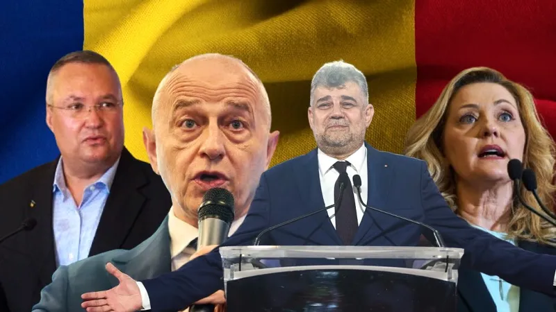 Cine „fură” voturile lui Șoșoacă? Ciolacu - Geoană, finala prezindențială. Ciucă și Lasconi la pândă - Foto: Colaj