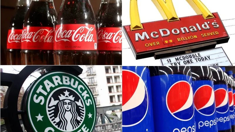 Pepsi, Coca Cola, Starbucks și Mc Donald's funcționează în continuare în Rusia Foto: itv.com