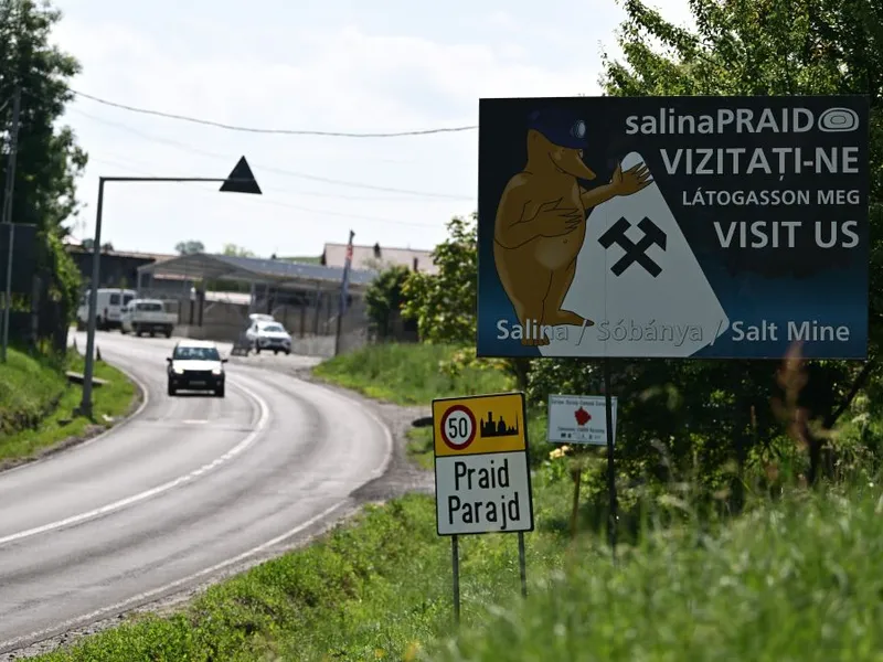 După dezastrul produs, staţiunea Praid este pustie - Foto: INQUAM PHOTOS/Alex Nicodim
