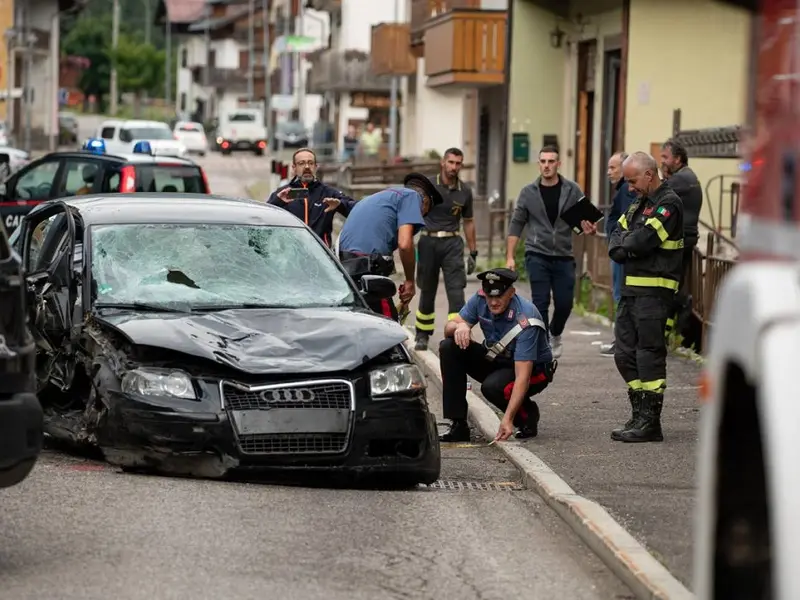 O româncă a intrat cu mașina într-un grup de pietoni Foto: IlGiornale.it