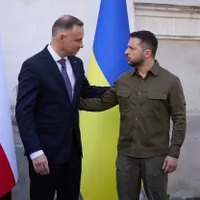 Andrzej Duda și Volodimir Zelenski - Foto: Profimedia images