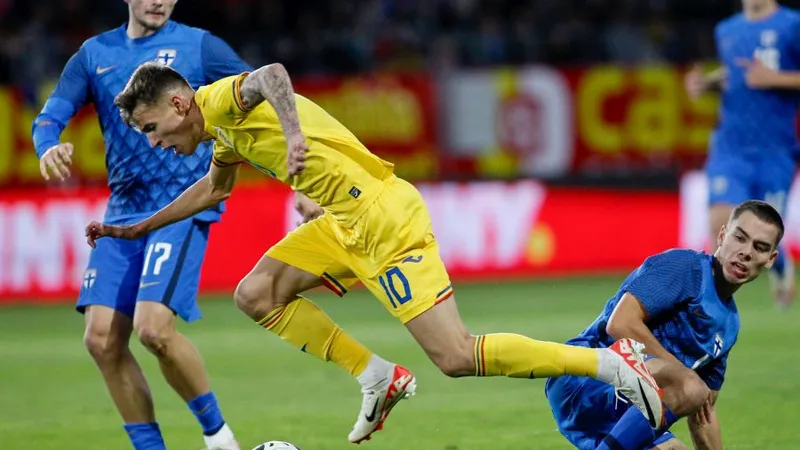 România se poate califica azi la campionatul european de fotbal. Unde se vede partida? - Foto: INQUAM PHOTOS/Ovidiu Dumitru Matiu