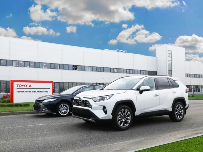 Fabrica Toyota din Sankt Petersburg. - Foto: Toyota