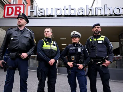 Poliția germană - Foto: Profimedia images