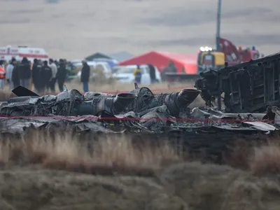 Epava avionului militar de transport C 130 al Turciei - Foto: Profimedia Images