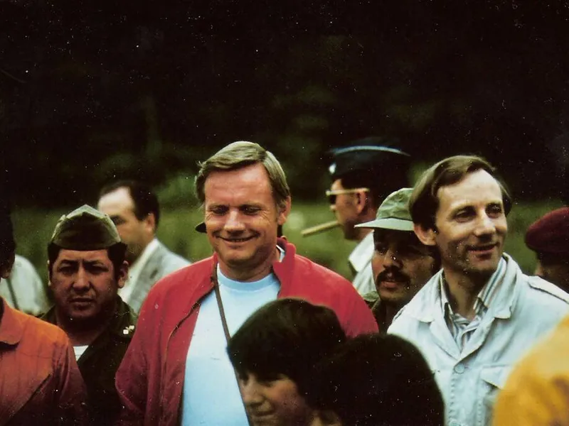 Neil Armstrong în Ecuador/foto: captură video