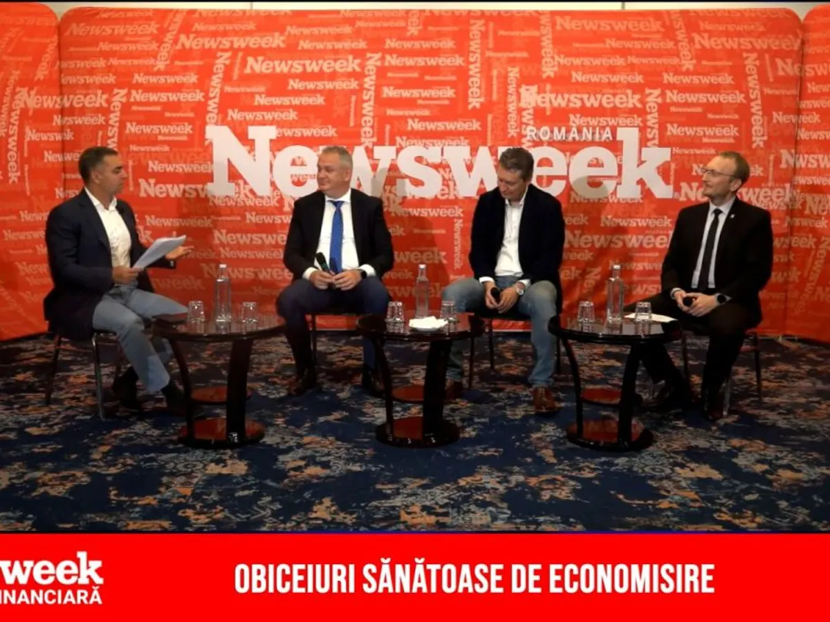 Dezbatere privind educaţia financiară, panelul 1 - Foto. Newsweek România