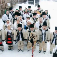 Ceată de colindători din Maramureș/FOTO: graiul.ro