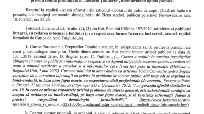 curtea de apel Tg.Mureș