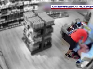 După ce o femeie a fost ucisă cu toporul, alta e bătută crunt de fostul soț. Legea tace Foto: captură video PROTV