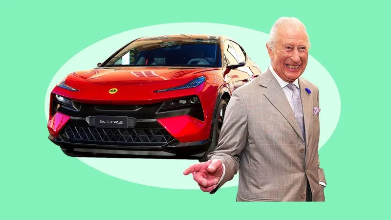 Regele Charles și-a luat mașină electrică chinezească de 200.000 €. O va folosi la țară - Foto: thetimes.com