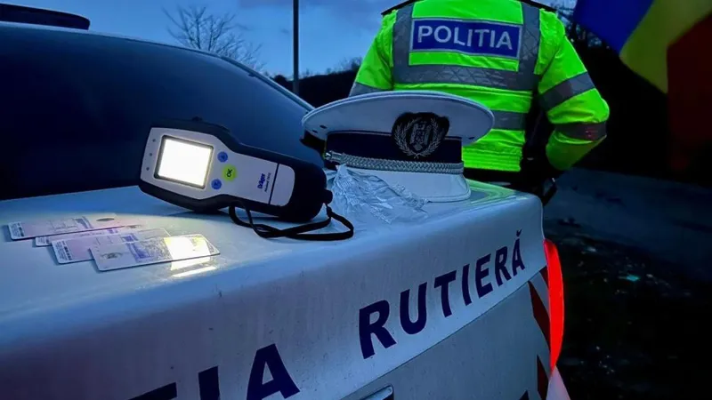Un șofer băut a fost prins de polițiști cu o alcoolemie de 1,46 mg/l. Conducea haotic - Foto: Arhiva