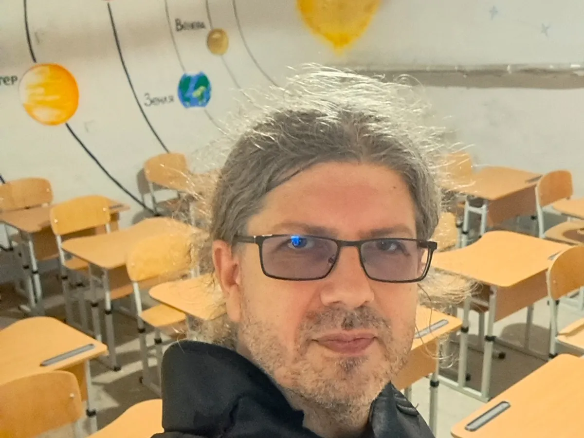 Remus Cernea - corespondentul Newsweek România în Ucraina Foto: NWR