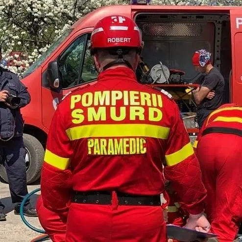 Pompier SMURD- Foto: FACEBOOK/ SMURD