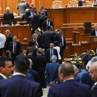A patra ședință la Parlament pentru prezentarea moțiunii nu a avut loc din cauza lipsei de cvorum. Foto arhivă, Inquam Photos/George Călin