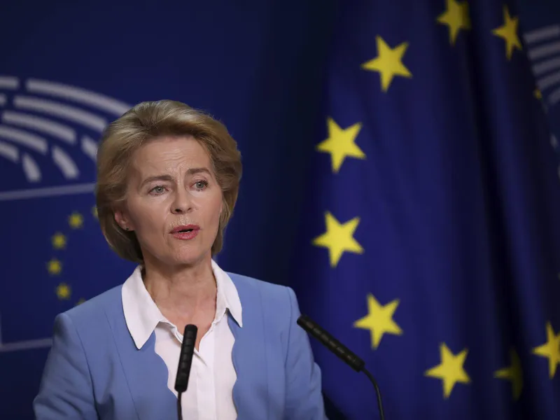 Ursula von der Leyen: Vremea în care Rusia putea folosi energia pentru a ne şantaja a luat sfârşit. / Foto: web.de