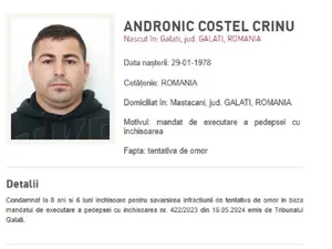 Român periculos, pe lista Most Wanted a Europol. A fost condamnat la ani grei de închisoare. De ce? - Foto: Poliția Română