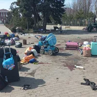 Kremlinul neagă atacul din gara Kramatorsk/foto: thesun