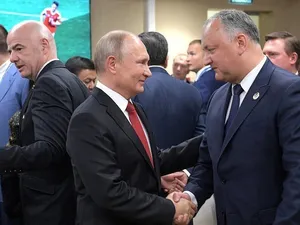 Igor Dodon este un fidel al lui Vladimir Putin. Foto Getty Images