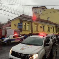 Incendiu, la Spitalul de Urgență pentru Copii din Cluj. / Foto: ISU Cluj