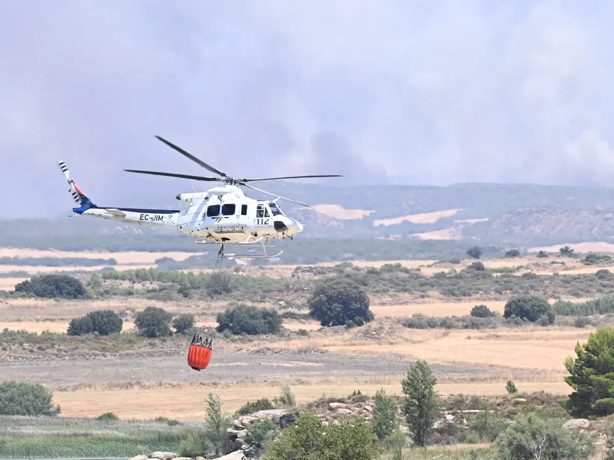 Incendiu uriaș în Spania. 12.000 de hectare au ars, un bărbat a fost arestat pentru incendiere intenționată