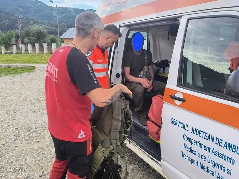 Trei bărbați din Ucraina, salvați de pe munte de Salvamont Maramureș