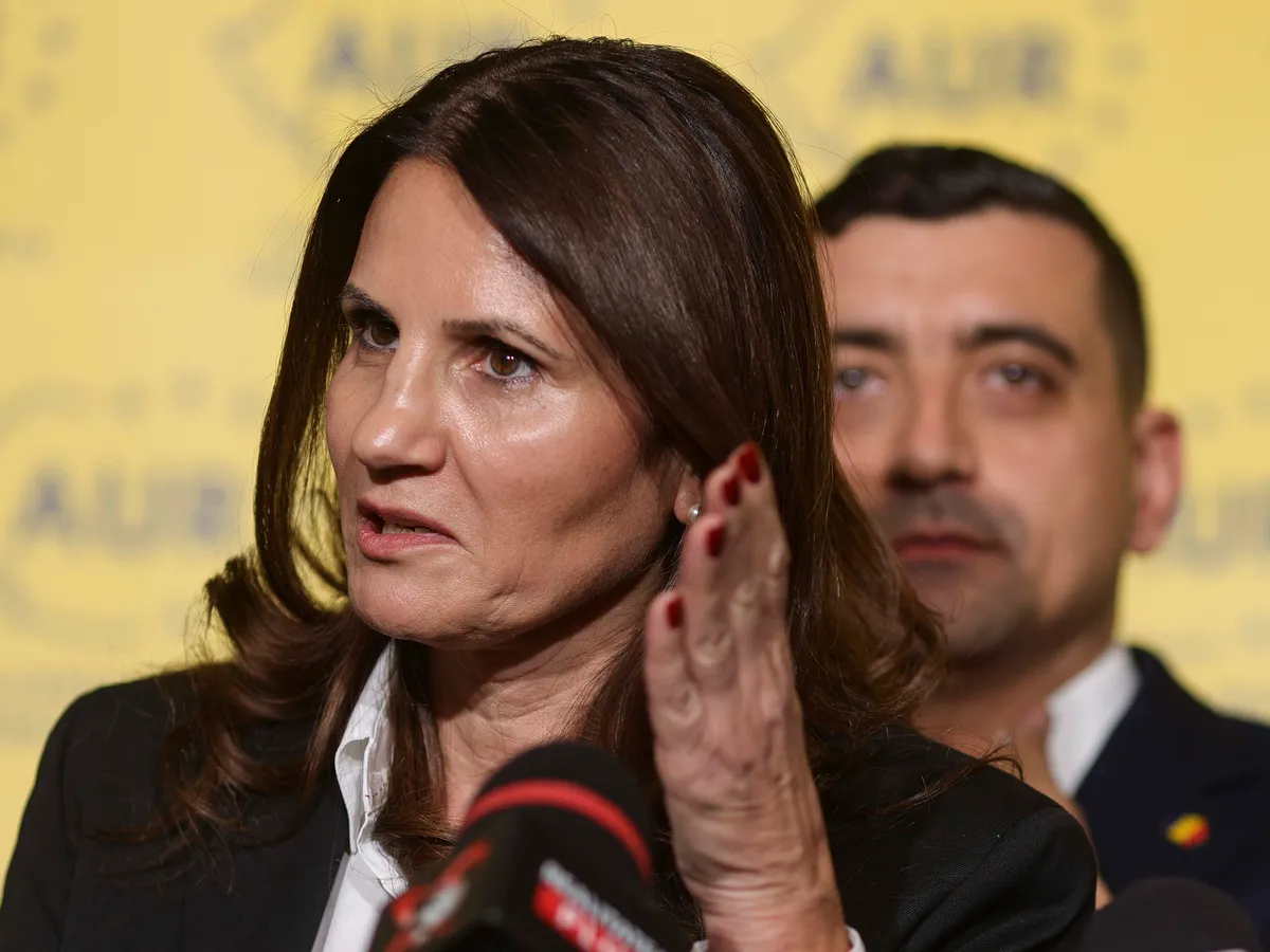 Anca Alexandrescu și George Simion - Foto: INQAUM PHOTOS / Octav Ganea