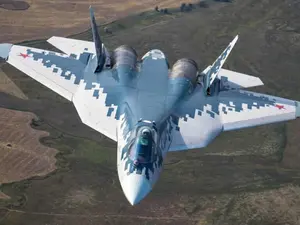 VIDEO Avionul invizibil al Rusia SU 57 a lansat rachete deasupra Mării Negre. Ce a lovit? - Foto: Aeroflap