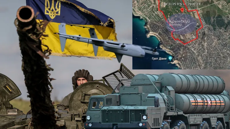 Atac masiv cu drone în Crimeea. O bază rusească plină cu sisteme S-400 de 500.000.000$, spulberată - Foto: Profimedia images