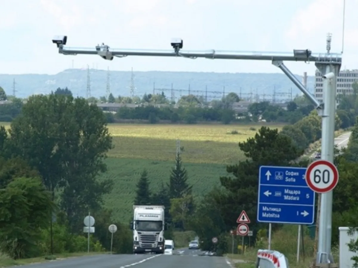 Pleci cu mașina în vacanță, de Sărbători, prin Bulgaria? HARTA radarelor de viteză medie și cum funcționează