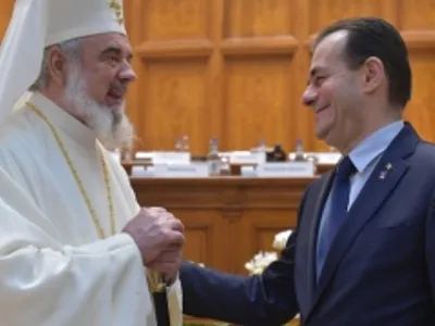 Patriarhul Daniel și premierul Ludovic Orban