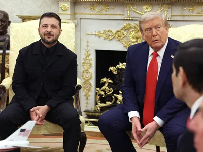 Volodimir Zelenski și Donald Trump - Foto: Profimedia images