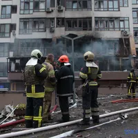 Atac rusesc cu drone și rachete la Kiev. Un mort, o grădiniță și zeci dclădiri distruse - Foto: Facebook/Volodimir Zelenski