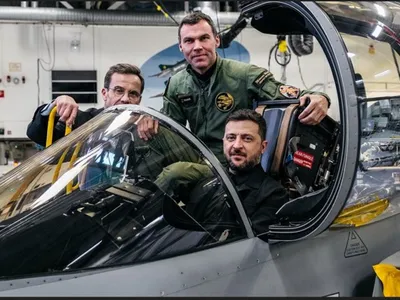 Zelenski primește 2.700.000.000 $ și 16 avioane Gripen de la Suedia -  Foto: Profimedia Images (imagine cu rol ilustrativ)