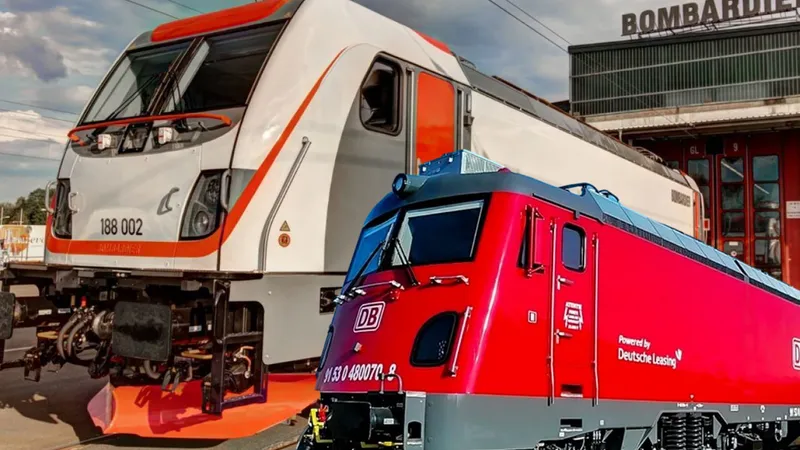 CFR ia 16 locomotive franțuzești cu 9 millioane € bucata, Germania și Suedia, de exemplu, cumpără zeci de locomotive românești, făcute la Craiova - Foto: colaj NW