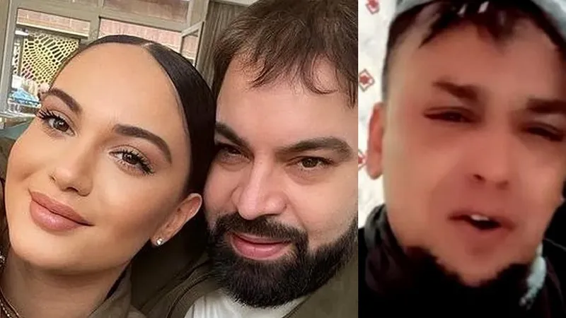 Salam și Betti, fiica sa, amenințați cu moartea pe TikTok, i-au făcut plângere penală lui Costeluș de la Clejani Foto: Facebook