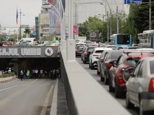 20 de poduri şi pasaje din Bucureşti, în stare critică. Ce se întâmplă cu planșeul din Piaţa Unirii? - Foto INQUAM Photos/George Călin