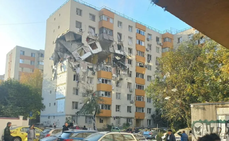 Explozie în București - Foto: facebook