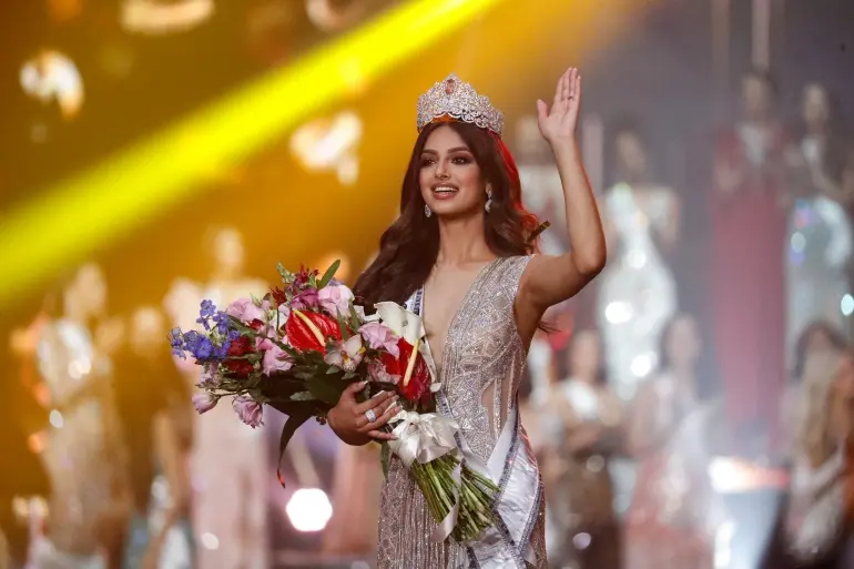 Titlul Miss Univers 2021, câștigat de Harnaaz Sandhu, reprezentanta Indiei. / Foto: aljazeera.com