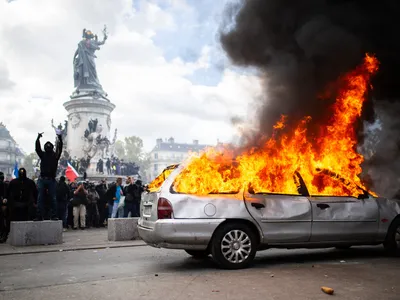 Proteste violente în Franța - Foto: Profimedia Images