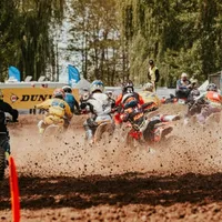 Campionatul Mondial de Motocross pentru Juniori, lângă București. 21 de copii români, la start, imagine cu caracter ilustrativ - Foto: motorheads.ro