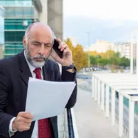 Foto: Un pensionar care află că instanța i-a dat câștig de cauză și a primit 300 lei în plus la pensie. (Freepik )