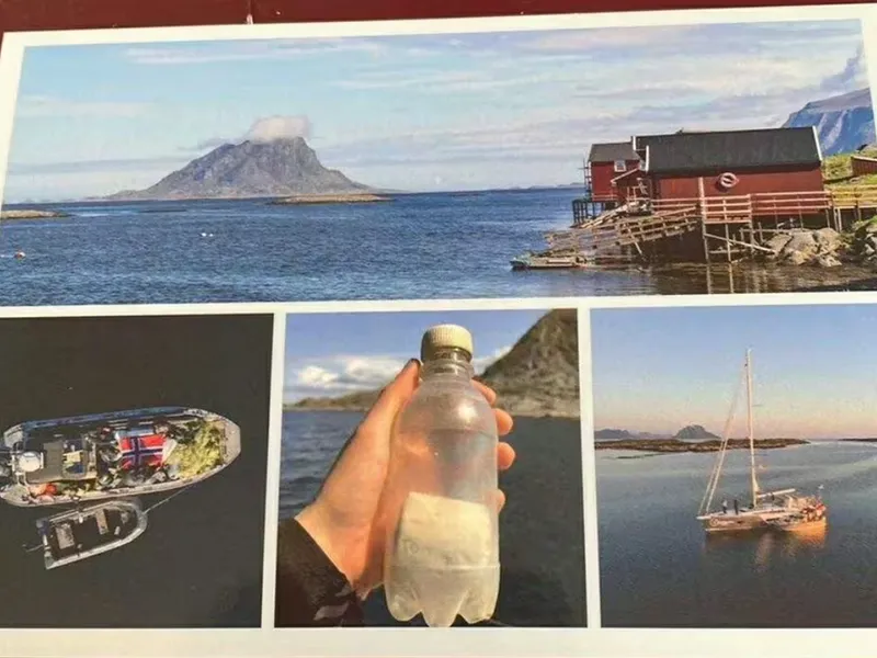 O scrisoare într-o sticlă aruncată în mare a primit un răspuns după 30 ani, de la 3200 km distanță - Foto: Express.co.uk