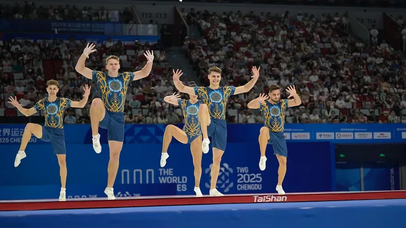 Argint și bronz pentru România, la Jocurile Mondiale de la Chengdu. La ce discipline am performat? - Foto: Facebook / Federația Română de Gimnastică