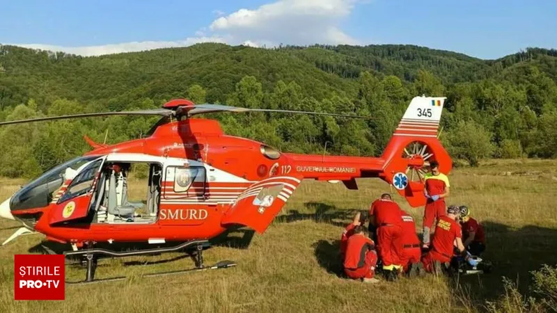 Doi adolescenți rămași blocați pe creasta Bucșoiului Mic. Au fost salvați cu elicopterul - Foto: Arhiva