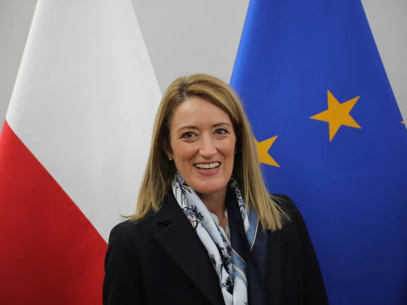 Eurodeputata malteză Roberta Metsola candidează la preşedinţia Parlamentului European. / Foto: politico.eu