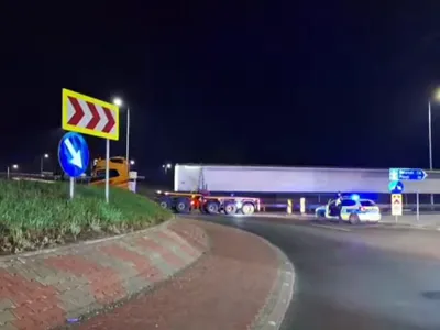 Cum merg lucrările la viaductul spectaculos cu 96 de grinzi de pe cea mai așteptată autostradă - Foto: captură video