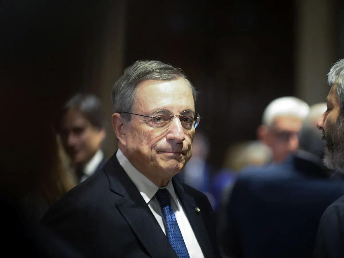 Mario Draghi, economist, fost prim-ministru al Italiei şi fost preşedinte al Băncii Centrale Europene - Foto: Profimedia Images